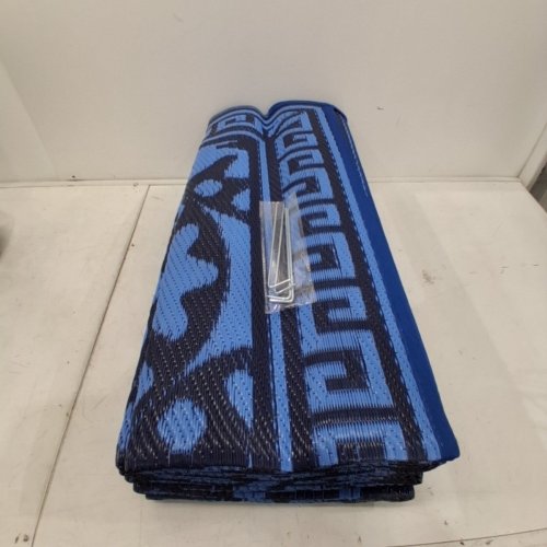 OPL5 OUTDOOR PICNIC RUG - 9FT X 12FT - BLUE image 3