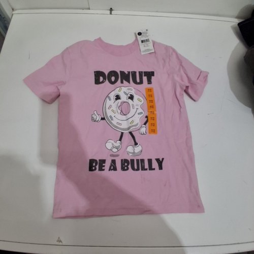 GIRL'S GEORGE GRAPHIC SHORT SLEEVE T-SHIRT - MEDIUM (7-8) - PINK image 2