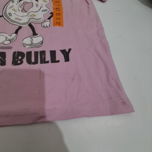 GIRL'S GEORGE GRAPHIC SHORT SLEEVE T-SHIRT - MEDIUM (7-8) - PINK image 3