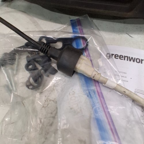 GREENWORKS CORDED DETHATCHER - 120V - 13AMP - 14" - GREEN/BLACK (MODEL: DHA103) image 2