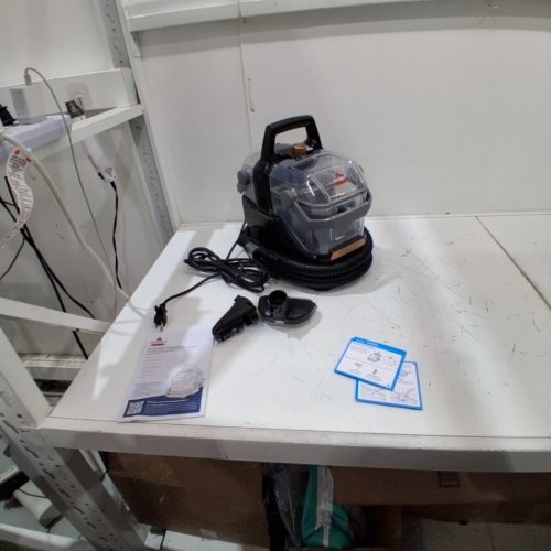 BISSELL LITTLE GREEN HYDROSTEAM PORTABLE DEEP CLEANER (MODEL: 3618B) image 3