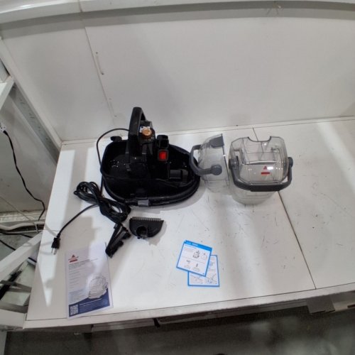 BISSELL LITTLE GREEN HYDROSTEAM PORTABLE DEEP CLEANER (MODEL: 3618B) image 4