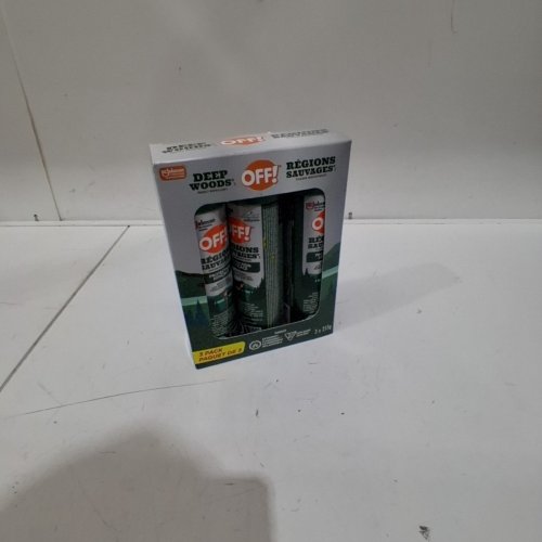 3PK OFF! DEEP WOODS INSECT REPELLENT LONG LASTING PROTECTION - 255G EACH (MODEL: 1191135) image 2