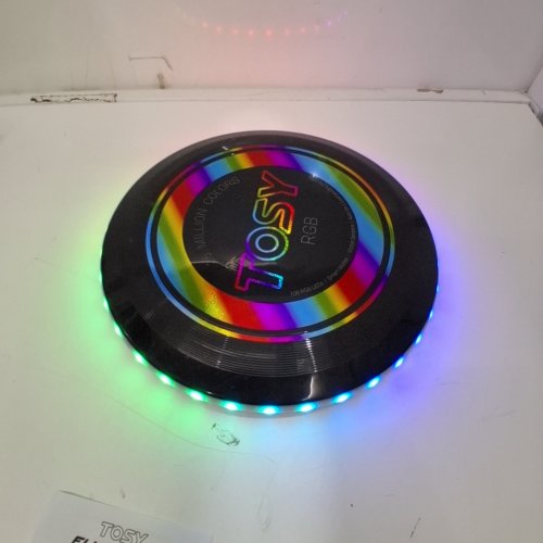 TOSY RGB FLYING DISC - 11" - BLACK/RGB image 2