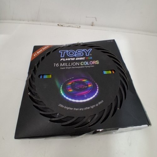 TOSY RGB FLYING DISC - 11" - BLACK/RGB image 5
