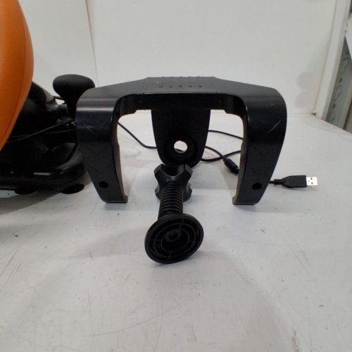 PXN UNIVERSAL RACING WHEEL & PEDALS FOR PC, XBOX ONE, SERIES X/S, PLAYSTATION 3, 4 (PS3, PS4), AND NINTENDO SWITCH - ORANGE (MODEL: PXN-V3PRO) image 7