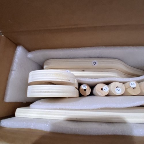 8-IN-1 COSYLAND PIKLER TRIANGLE CLIMBING SET - 160 LBS MAX - 18M TO 6Y - NATURAL image 4