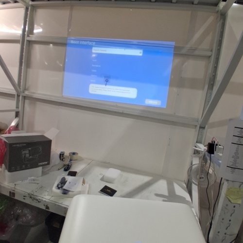 LCD PROJECTOR - 100-240 V, 1.5A, 50/60HZ - WHITE (MODEL: L018AO) image 2