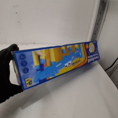 HANDHELD PUZZLE STICK REFLEX REACTION TIME GAME WITH REMOTE CONTROL - 1-2 PLAYERS - GREEN CROCODILE image 3