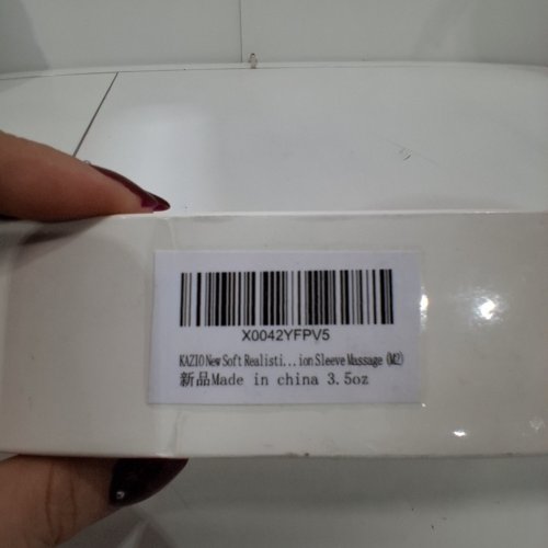 SOFT SILICONE MALE ENHANCEMENT EXTENDER SLEEVE WITH TEXTURE - 6.3" - NUDE image 2