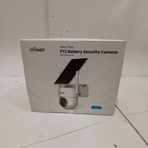 IEGEEK 360°PTZ OUTDOOR SOLAR SECURITY CAMERA, 2K COLOR NIGHT VISION, SMART MOTION SENSOR, LIGHT & SIREN - 2K/3MP - WHITE - (MODEL: S5) image 5