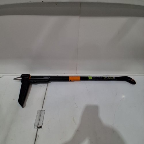 FISKARS 3-CLAW STAND UP WEED PULLER TOOL - 39" - BLACK/ORANGE (MODEL: 78806935C) image 2