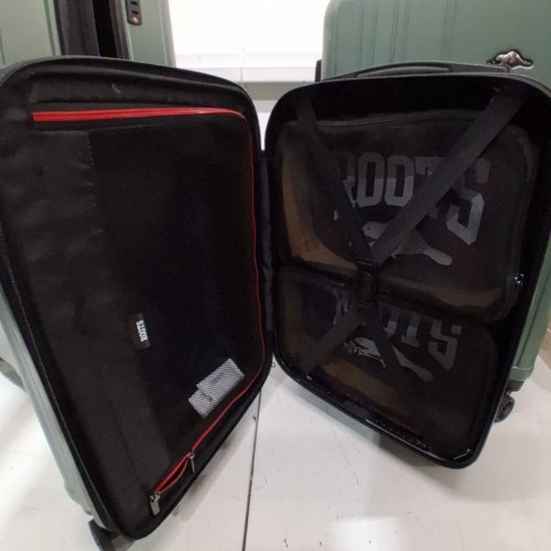 3PC ROOTS COUNTRYSIDE HARDSIDE LUGGAGE SET WITH TSA LOCK- 21", 27", 31" - GREEN (MODEL: 1872940) image 3