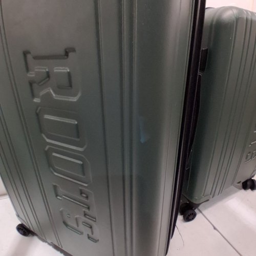 3PC ROOTS COUNTRYSIDE HARDSIDE LUGGAGE SET WITH TSA LOCK- 21", 27", 31" - GREEN (MODEL: 1872940) image 7