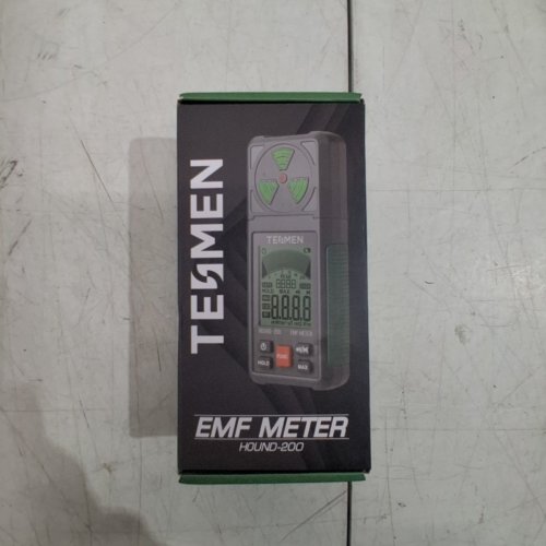 TESMEN EMF METER HOUND-200 - 3-IN-1 PORTABLE ELECTROMAGNETIC FIELD RADIATION DETECTOR FOR EF, RF, MF, WIFI SIGNAL - GREEN (MODEL: HOUND-200) image 5