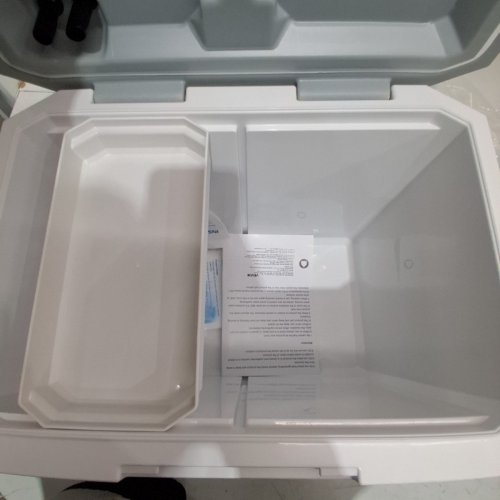 VEVOR HARD PORTABLE COOLER LEAK-RESISTANT KEEPS CONTENTS COOL FOR 48 HOURS -17QT - GREY (MODEL: HS9164) image 3