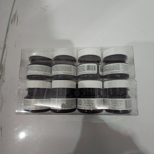 8 FUSION MINERAL PAINT - 37 ML EACH - CAST IRON image 2