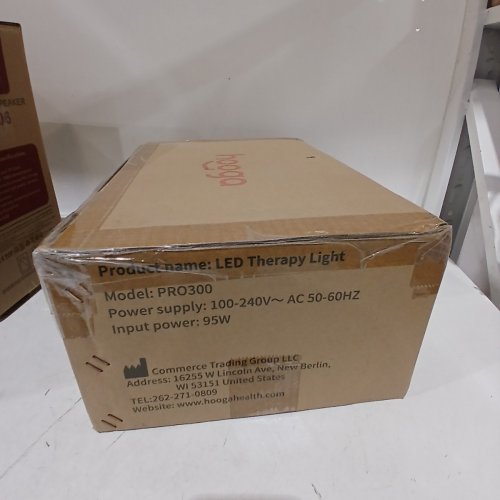 HOOGA CLINICAL GRADE RED LIGHT THERAPY LAMP WITH ADJUSTABLE STAND - 660NM RED - 850NM NEAR INFRARED - 60 LEDS (MODEL: HGPRO300) image 3