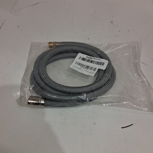 REPLACEMENT PULL DOWN BRAIDED SPRAY HOSE - 5FT - GRAY image 2