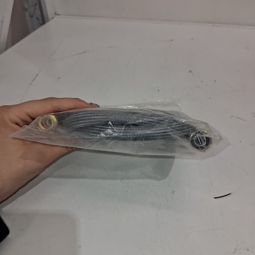 REPLACEMENT PULL DOWN BRAIDED SPRAY HOSE - 5FT - GRAY image 3