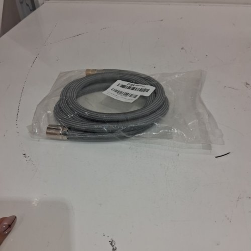 REPLACEMENT PULL DOWN BRAIDED SPRAY HOSE - 5FT - GRAY image 4