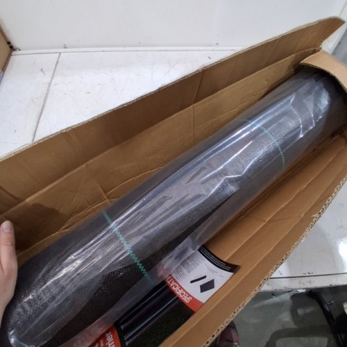 POLYPROPYLENE WOVEN FABRIC FOR LANDSCAPING - 6FT X 300FT - BLACK (MODEL: 6*300FT70) image 2