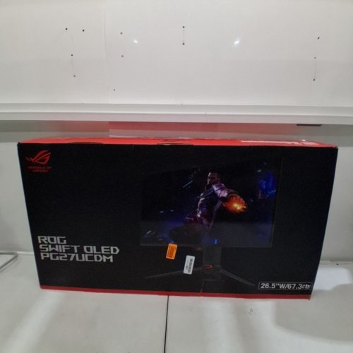 ASUS ROG SWIFT 4K QD-OLED 240HZ GAMING MONITOR - 27" - BLACK (MODEL: PG27UCDM) image 16