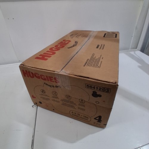 186PK HUGGIES SNUG AND DRY DIAPERS - SIZE 4 image 2
