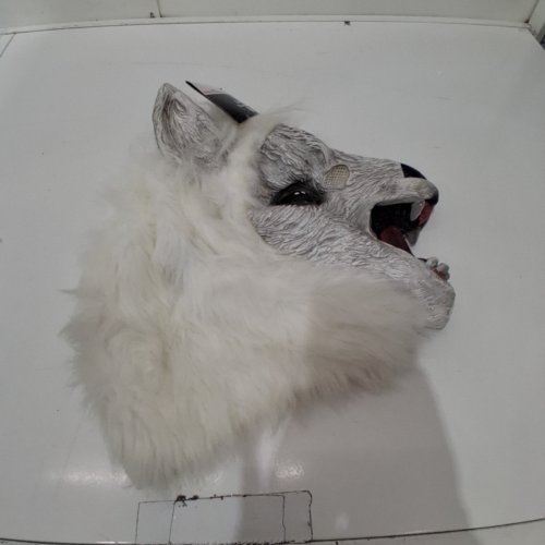 WAY TO CELEBRATE ADULT UNISEX LLAMA MASK - OSFM - WHITE image 2