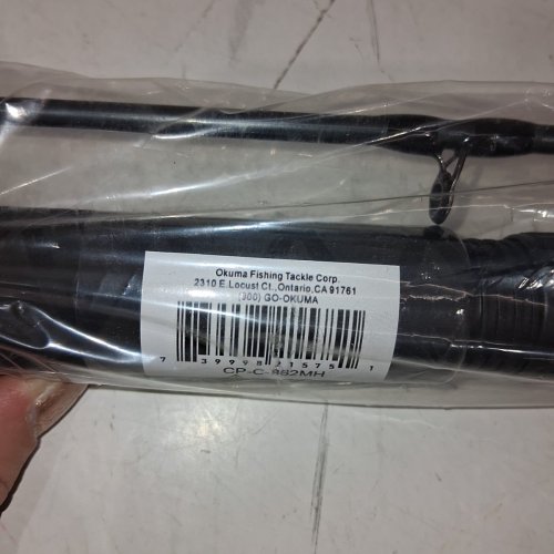 OKUMA CLASSIC PRO GLT SALMON FISHING ROD - 12-25LB/ 8'6" - GREY - (MODEL: CP-C-862MH) image 6