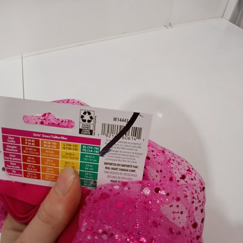 GIRL'S WAY TO CELEBRATE! SEQUIN TUTU - SMALL/MEDIUM - PINK image 2