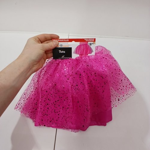 GIRL'S WAY TO CELEBRATE! SEQUIN TUTU - SMALL/MEDIUM - PINK image 3