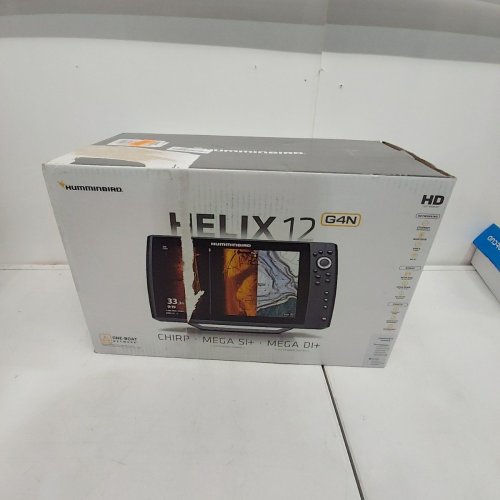 HUMMINBIRD CHIRP MEGA SI+ MEGA DI+ HELIX 12 G4N FISH FINDER (MODEL: HELIX 12 G4N) image 5