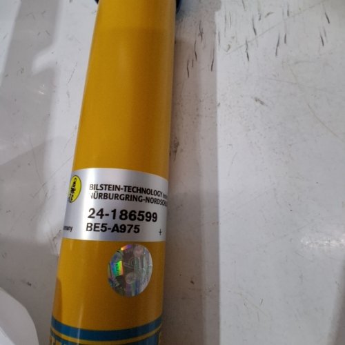 BILSTEIN REAR SHOCK FITS VARIOUS RV MAKES AND MODELS- YELLOW / BLUE (MODEL: 24-186599) image 4