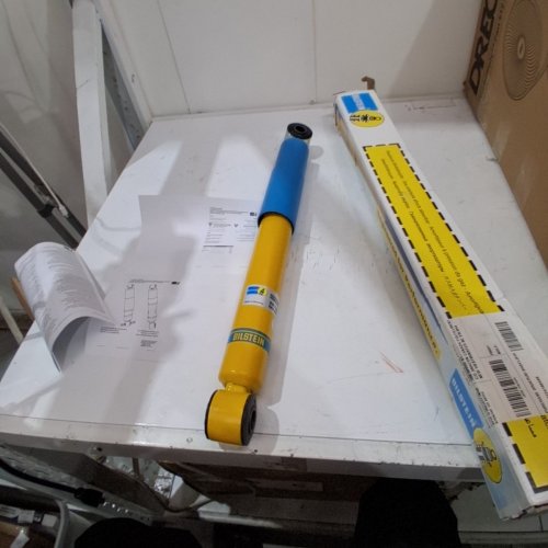 BILSTEIN REAR SHOCK FITS VARIOUS RV MAKES AND MODELS- YELLOW / BLUE (MODEL: 24-186599) image 5