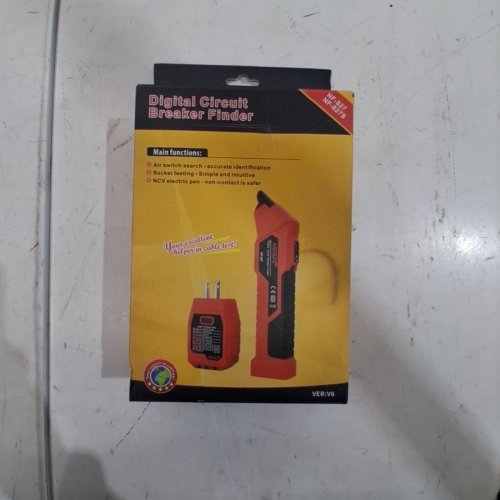 NOYAFA CIRCUIT BREAKER FINDER TOOL WITH GFCI OUTLET TESTER, AC CIRCUIT BREAKER FINDER, QUICKLY IDENTIFY NCV CIRCUIT TESTER - RED (MODEL: NF-827) image 5