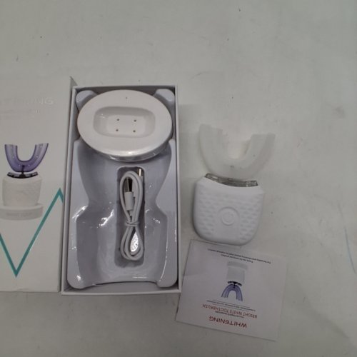 WHITENING FULLY AUTOMATIC MASSAGE U-SHAPED TOOTHBRUSH - WHITE (MODEL: MY-116) image 3