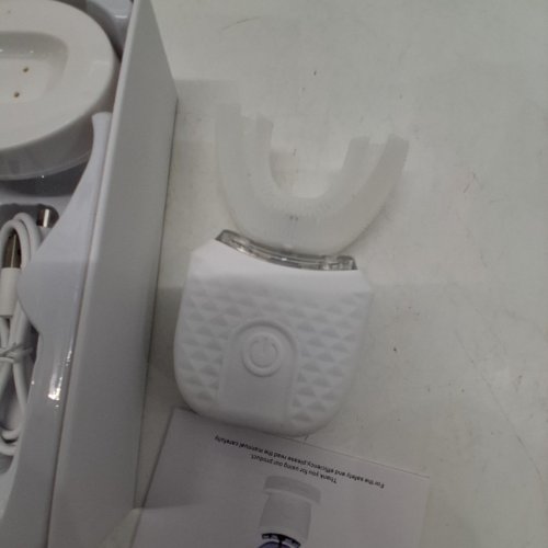 WHITENING FULLY AUTOMATIC MASSAGE U-SHAPED TOOTHBRUSH - WHITE (MODEL: MY-116) image 4