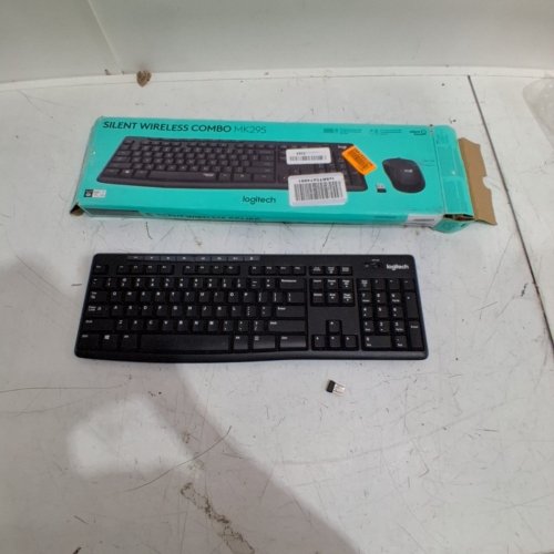 LOGITECH K295 SILENT TOUCH WIRELESS KEYBOARD - BLACK image 3