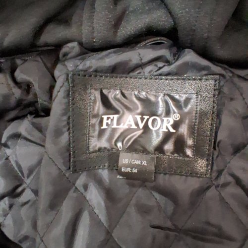 MEN'S FLACOR REAL LEATHER JACKET WITH REMOVABLE HOOD - EXTRA LARGE - BLACK (STYLE: M2016-95) image 4