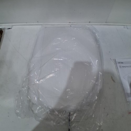 LUXE ELONGATED COMFORT FIT TOILET SEAT WITH SLOW CLOSE - 18.5" - WHITE (MODEL: 1008E) image 3