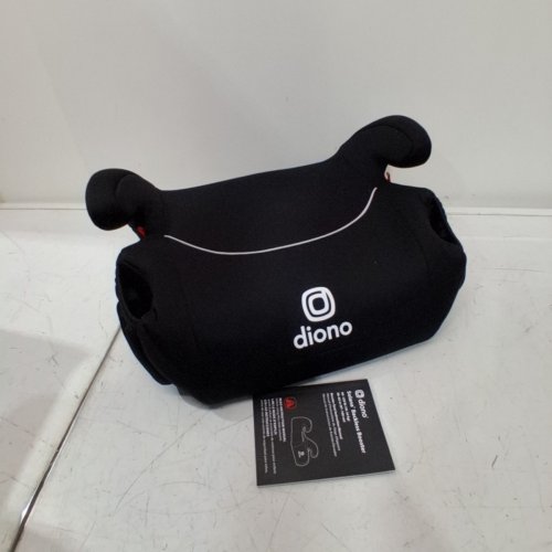 DIONO SOLANA FORWARD FACING BACKLESS BOOSTER SEAT - 40LBS-120LBS - BLACK (MODEL: ‎32060-NA-01) image 3