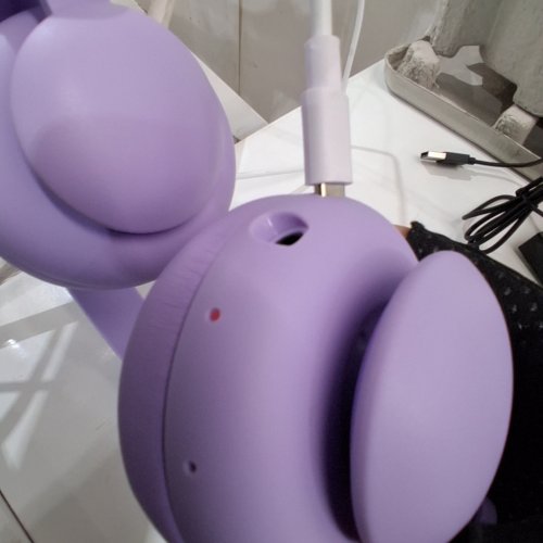ONN WIRELESS BLUETOOTH ON-EAR HEADPHONES - UP 24 HOURS PLAYTIME - PURPLE (MODEL: 100002890) image 2