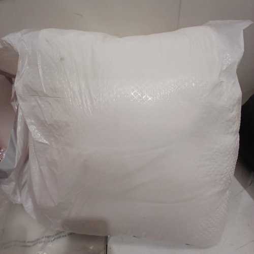 SOFT LIGHTWEIGHT BED REST READING PILLOW FOR HEADBOARD - 44" X 16" - WHITE image 3