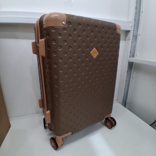 JOYWAY HARD SHELL CARRY ON LUGGAGE SUITCASE WITH SPINNER WHEELS - 20" - BROWN (MODEL: TR011-20) image 3