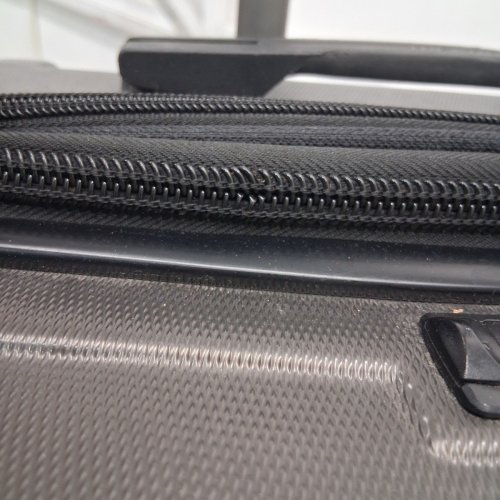 2PC RICARDO BEVERLY HILLS YOSEMITE HARDSIDE SPINNER LUGGAGE SET - 28"/21" - GREY image 4