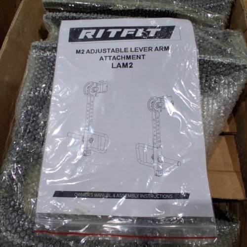 RITFIT LAM2 LEVER ARM ATTACHMENT - ONLY FOR M2 - BLACK (MODEL: LAM2) image 3