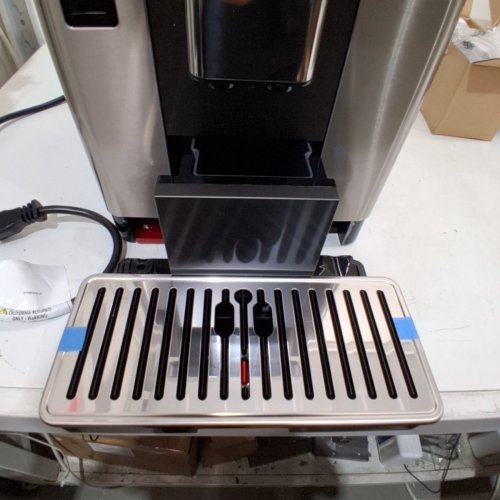 DE'LONGHI PRIMADONNA AROMATIC FULLY AUTOMATIC ESPRESSO MACHINE - 38 ONE-TOUCH RECIPES, HOT & COLD MILK FROTHER, BUILT-IN GRINDER, TOUCHSCREEN DISPLAY - TITANIUM (MODEL: ECAM63075TM) image 10