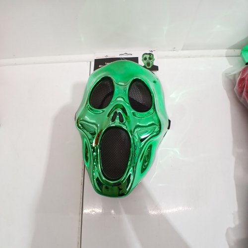 LOUD GHOST MASK - OSFM -METALLIC GREEN image 2