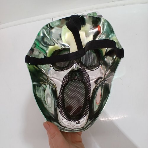 LOUD GHOST MASK - OSFM -METALLIC GREEN image 3